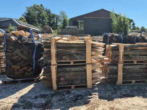 Eichenspaltpfähle
